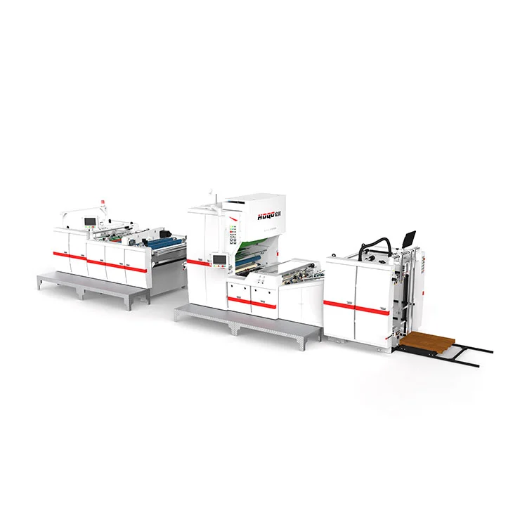 Automatyczna maszyna do laminowania z użyciem noża łańcuchowego